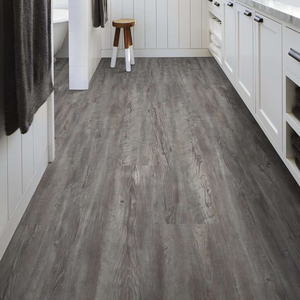 PRIME PLANK 7X48 2.0 MM 6 MIL WEATHERED BARNBOARD 51.33 SF/BX SHAW VINYL PLANK 