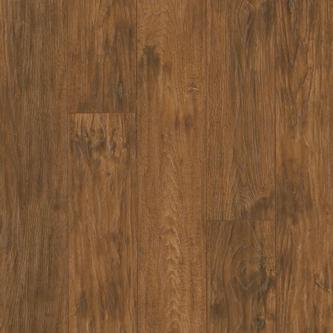 WOODLAND HICKORY SCRAPED SPICE ARMSTRONG LAMINATE 